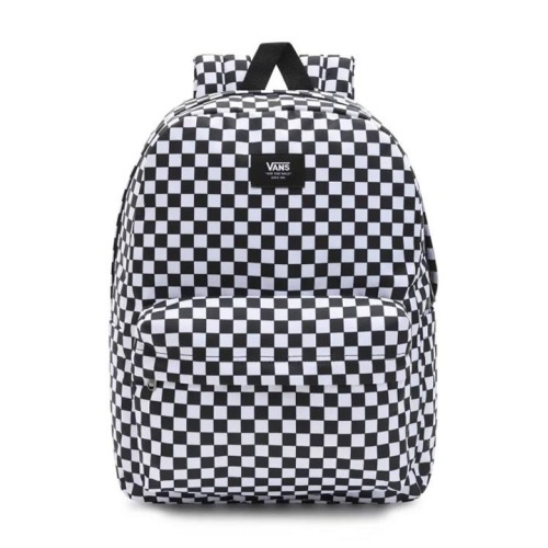 VANS OLD SKOOL CHECK BACKPACK BLANCO