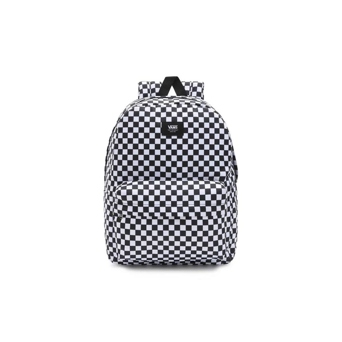 VANS OLD SKOOL CHECK BACKPACK BLANCO