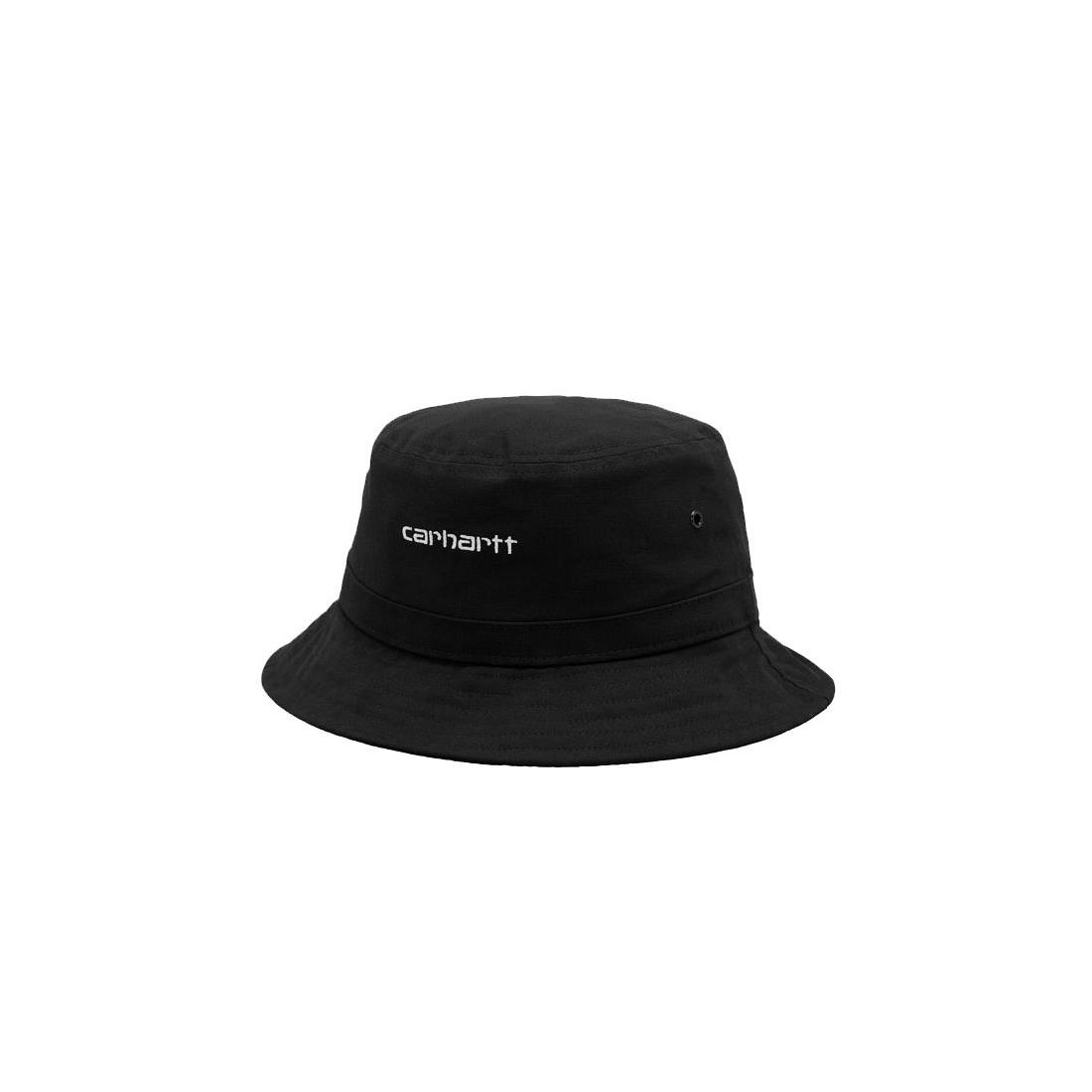 CARHARTT SCRIPT BUCKET HAT NEGRO