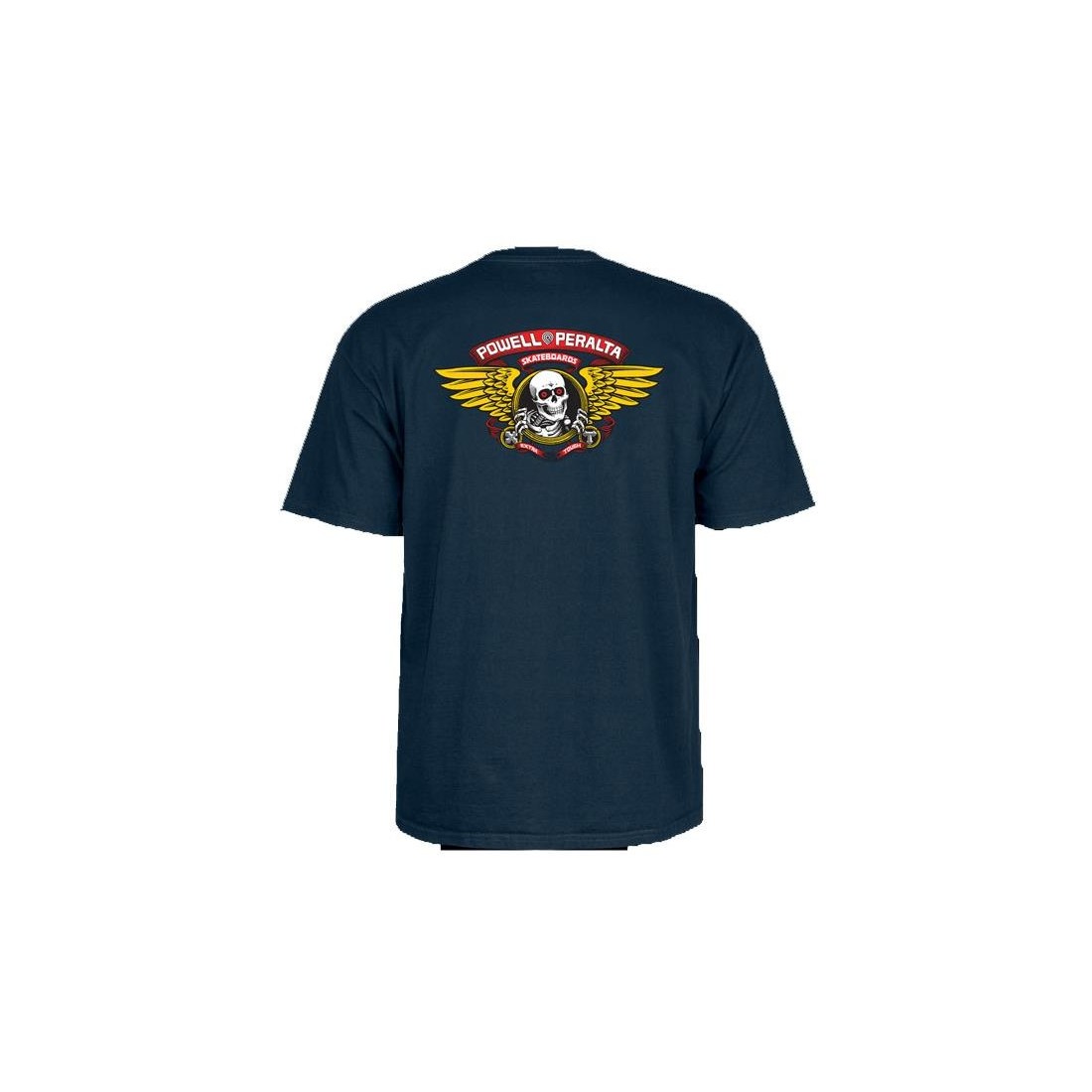 POWELL PERALTA WINGED RIP TEE AZUL MARINO