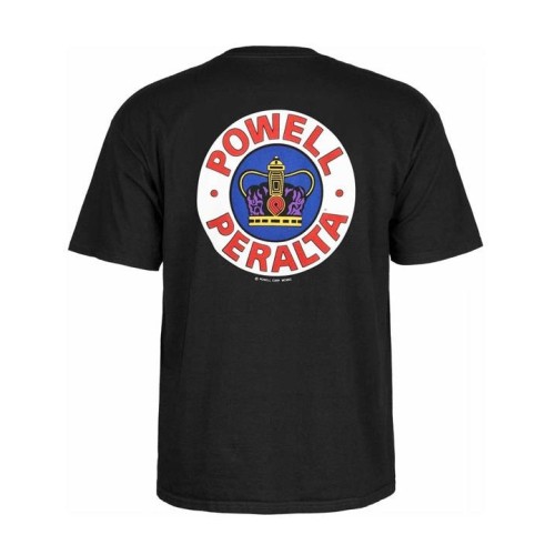 POWELL PERALTA SUPREME TEE NEGRO