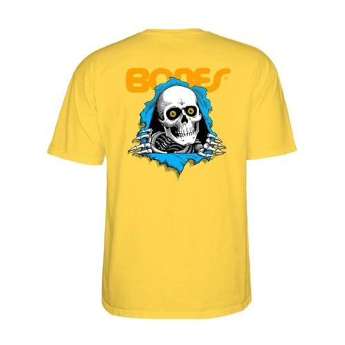 POWELL PERALTA RIPPER TEE AMARILLO 2