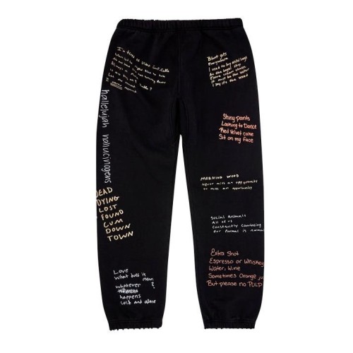 PLEASURES REMOTE SWEAT PANT NEGRO