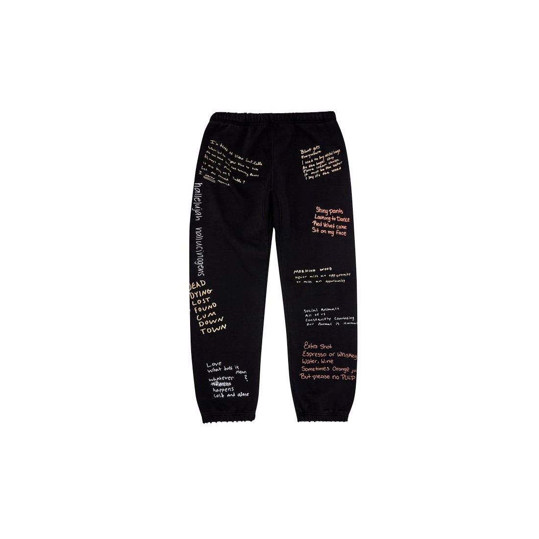 PLEASURES REMOTE SWEAT PANT NEGRO