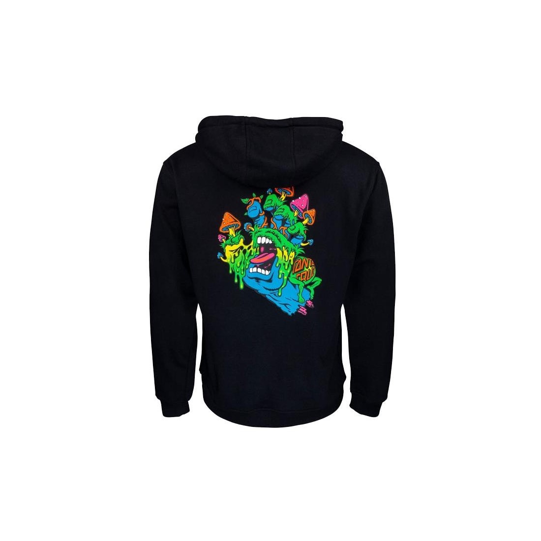 SANTA CRUZ TOXIC HAND HOODIE NEGRO