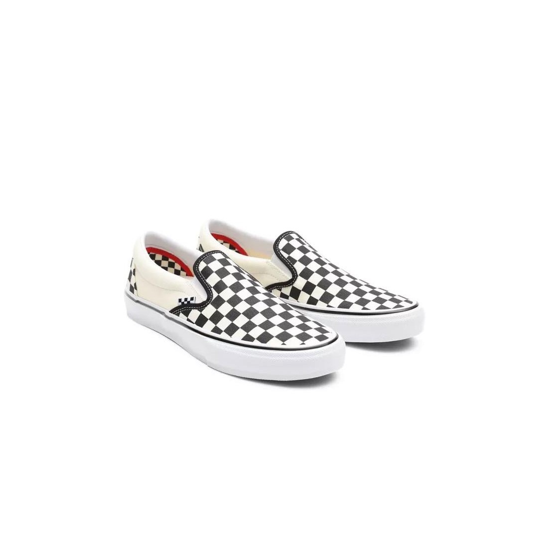 VANS SKATE SLIP ON CHBD BLANCO