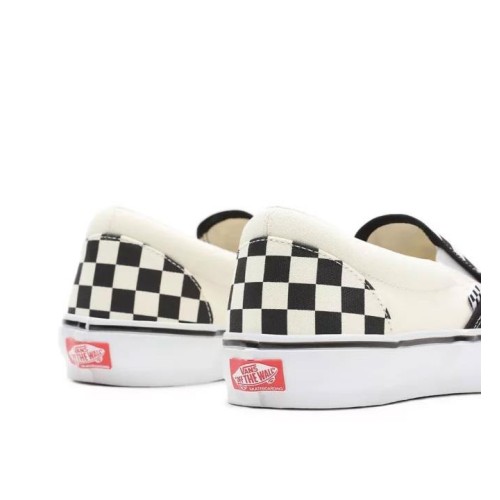 VANS SKATE SLIP ON CHBD BLANCO