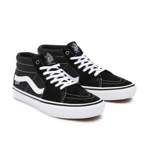 VANS MN SKATE GROSSO MID NEGRO
