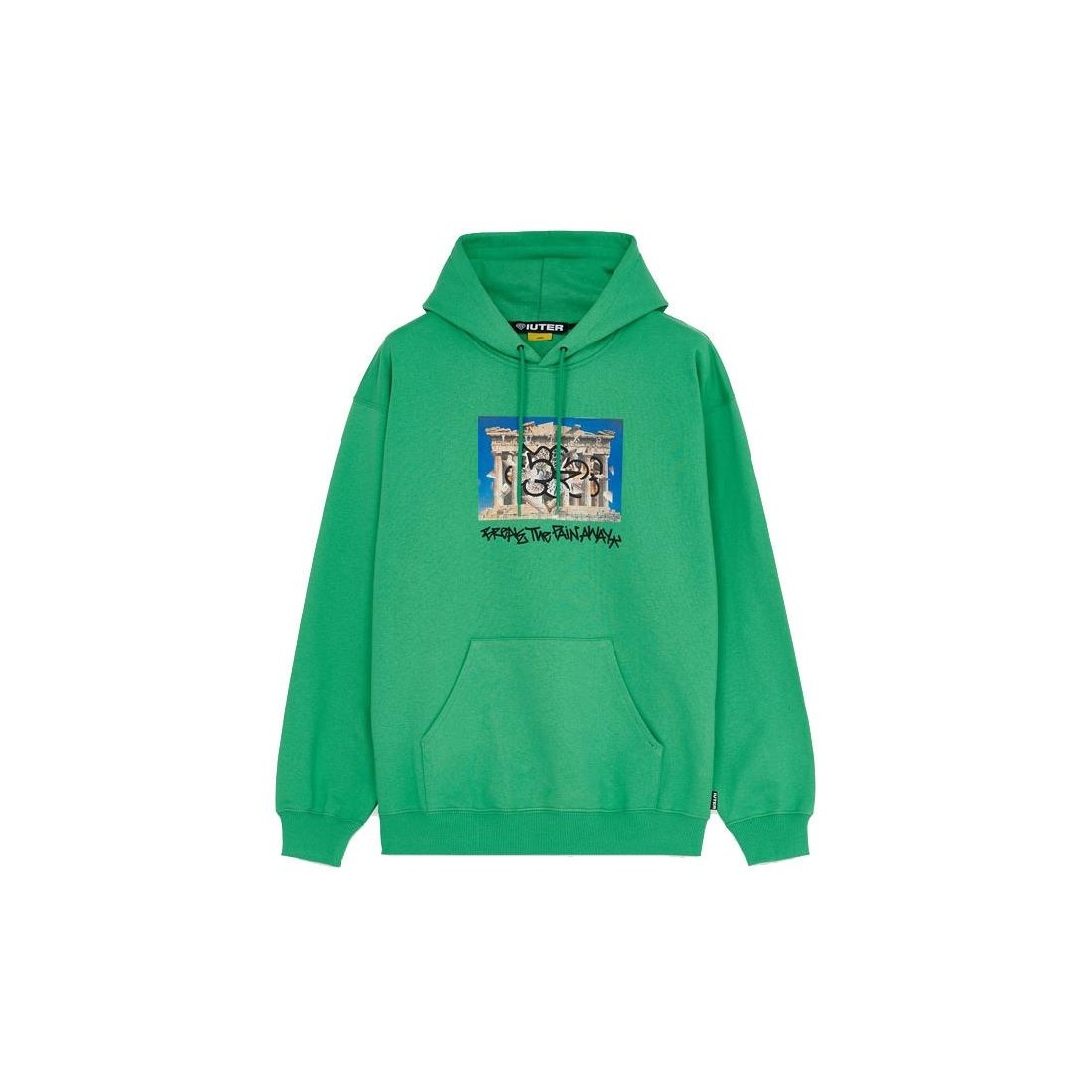 IUTER PAIN AWAY HOODIE VERDE