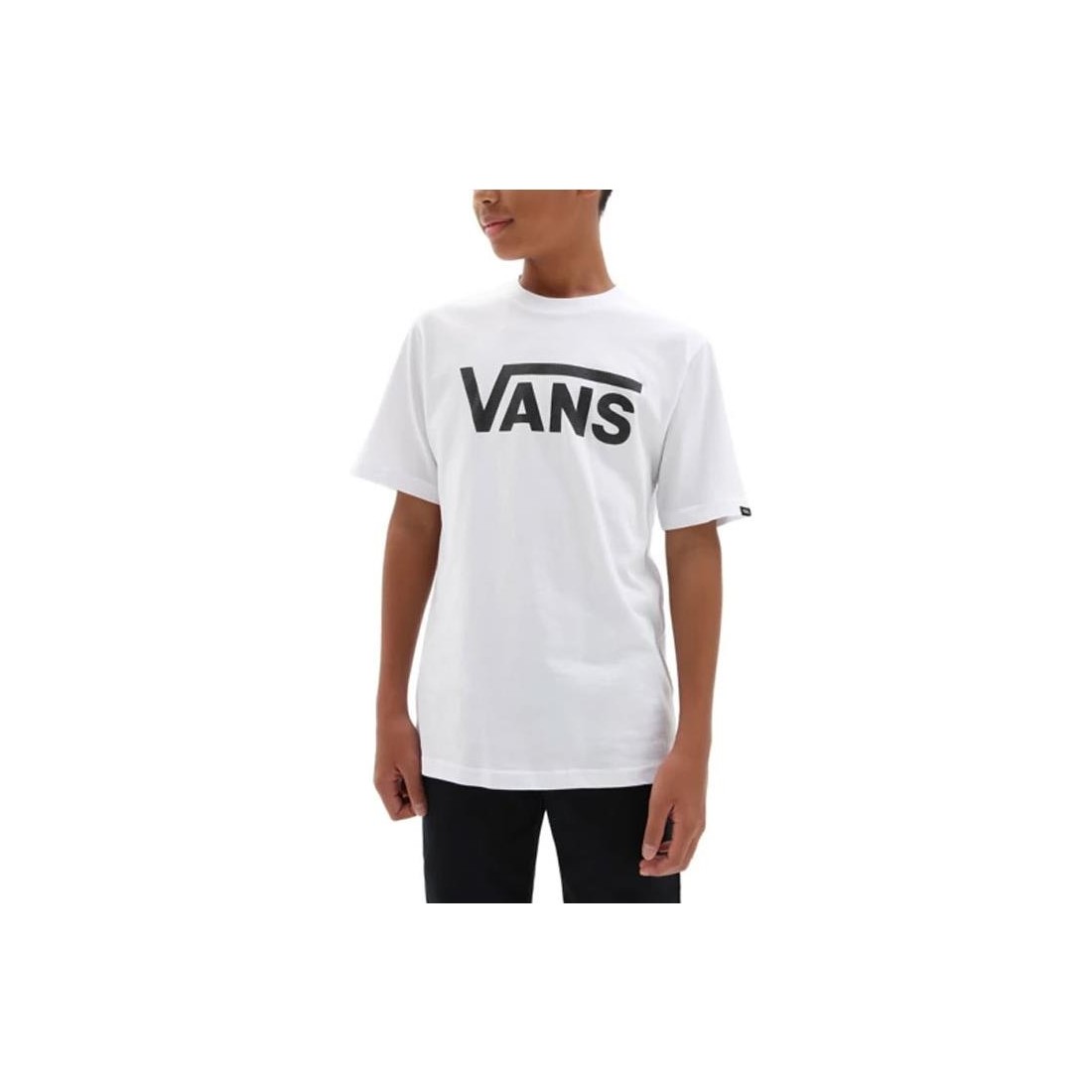 VANS KIDS CLASSIC TEE BLANCO
