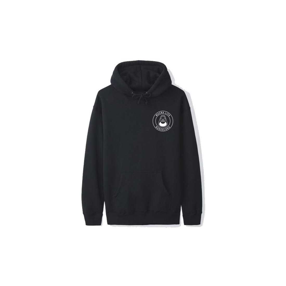 MACBA LIFE OG LOGO HOODIE NEGRO