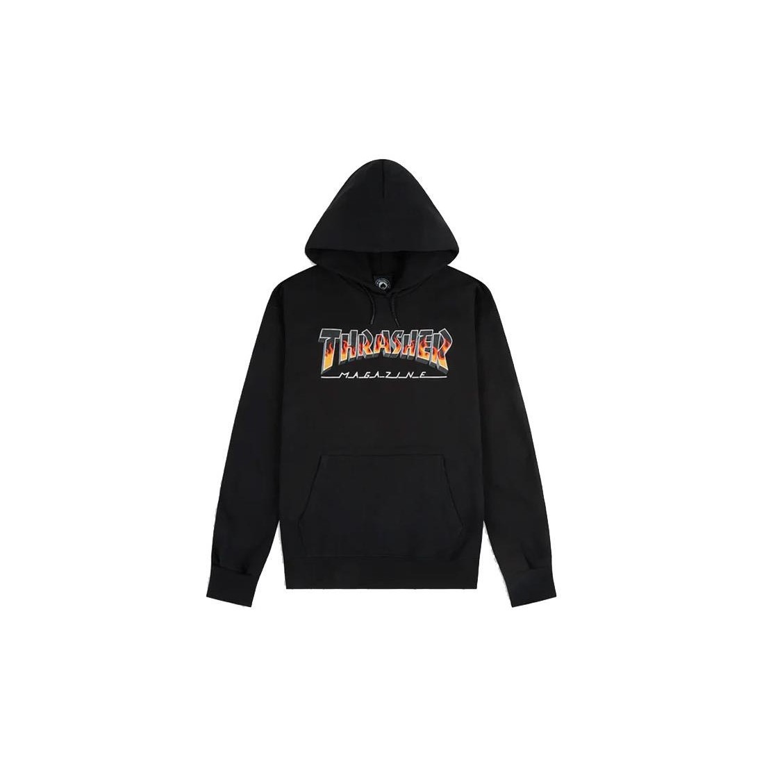 THRASHER BBQ REDUX HOODIE NEGRO