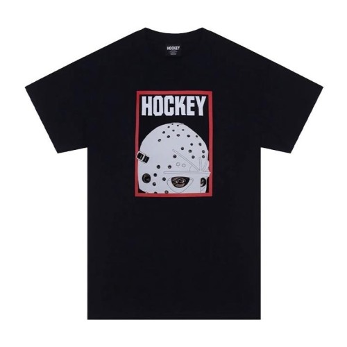 HOCKEY HALF MASK TEE NEGRO