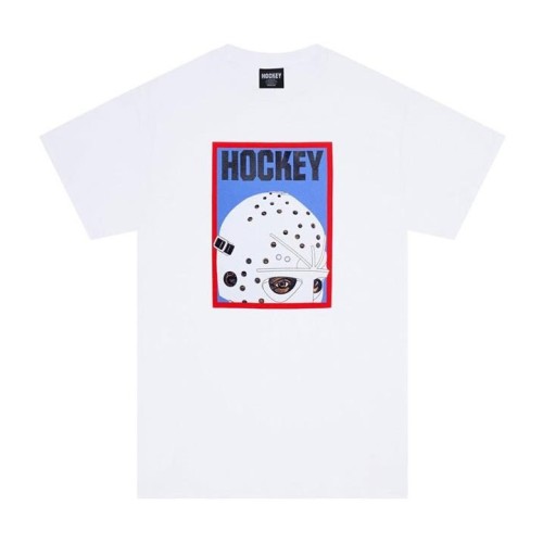 HOCKEY HALF MASK TEE BLANCO