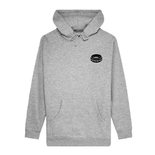 PASS-PORT FLAT TYRE HOODIE GRIS