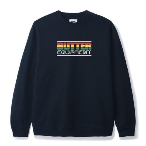BUTTER GOODS DOWNWIND CREWNECK AZUL MARINO