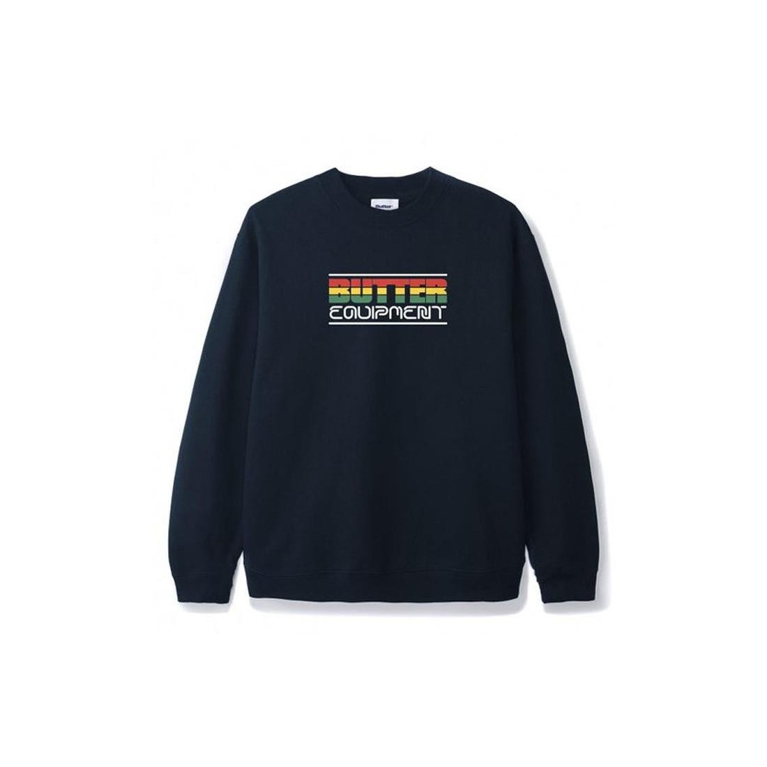 BUTTER GOODS DOWNWIND CREWNECK AZUL MARINO