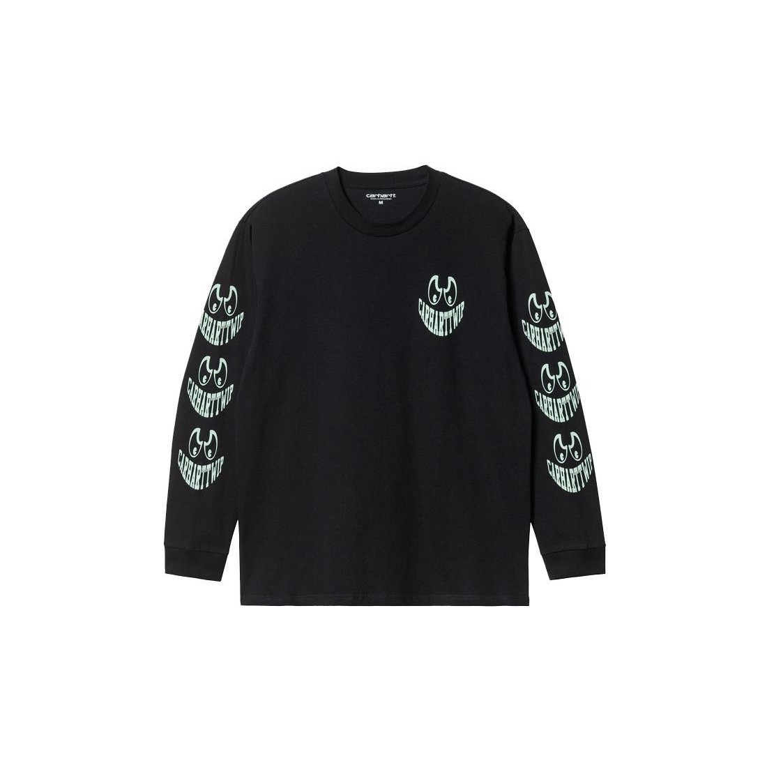 CARHARTT WIP LS GRIN TEE NEGRO