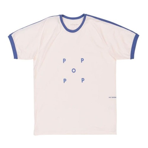 POP TRADING KEENAN TEE BLANCO ROTO
