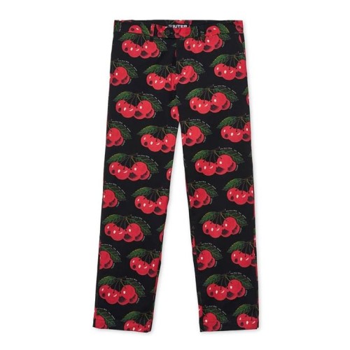 IUTER CHERRY ALLOVER PANT NEGRO