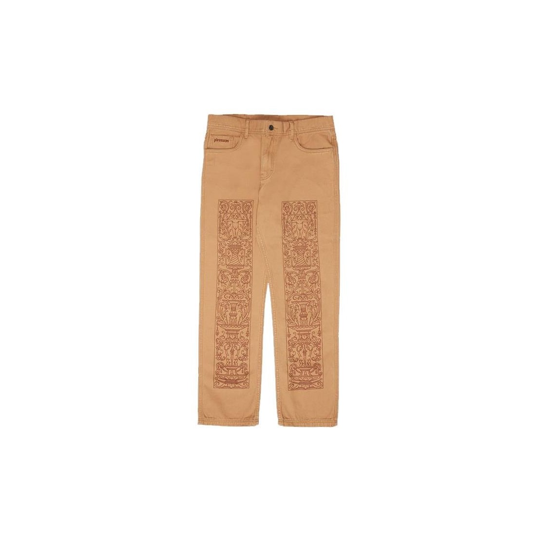 PLEASURES FRICTION WORK PANT MARRON