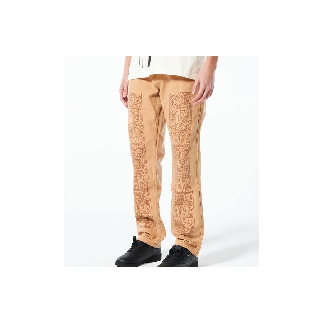 PLEASURES FRICTION WORK PANT MARRON