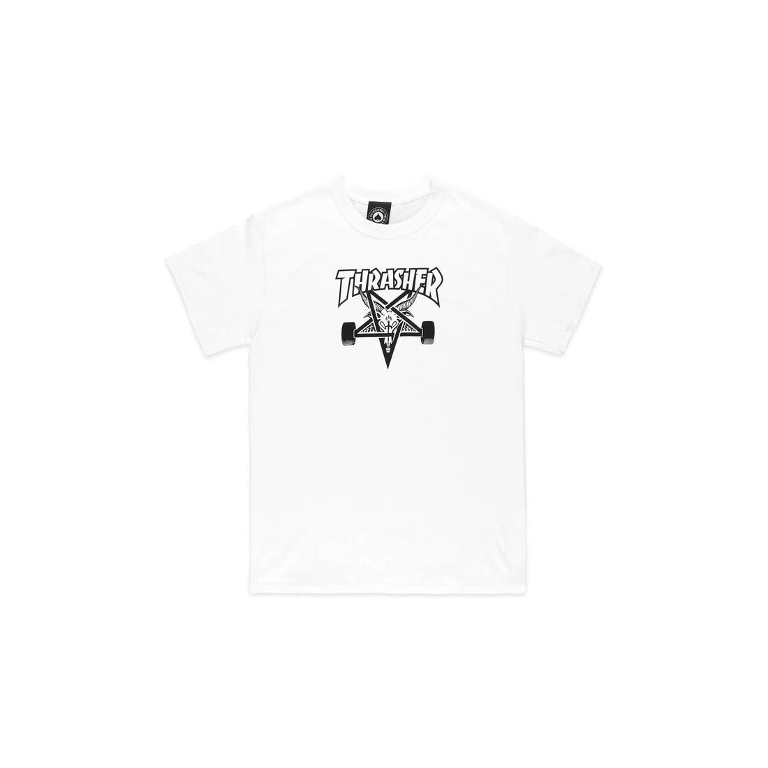 THRASHER SKATEGOAT TEE BLANCO