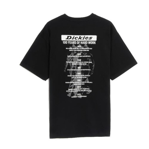 DICKIES 100 LOGO TEE NEGRO