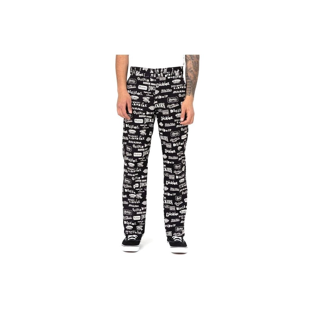 DICKIES 100 AOP PANT NEGRO