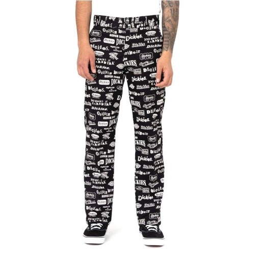 DICKIES 100 AOP PANT NEGRO