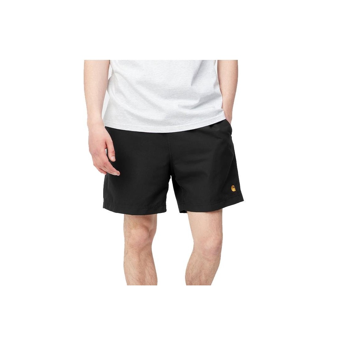 CARHARTT WIP CHASE SWIM TRUNKS NEGRO