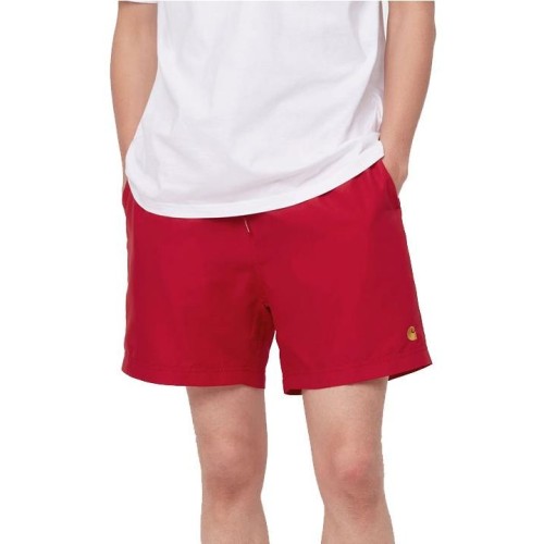 CARHARTT WIP CHASE SWIM TRUNKS ROJO
