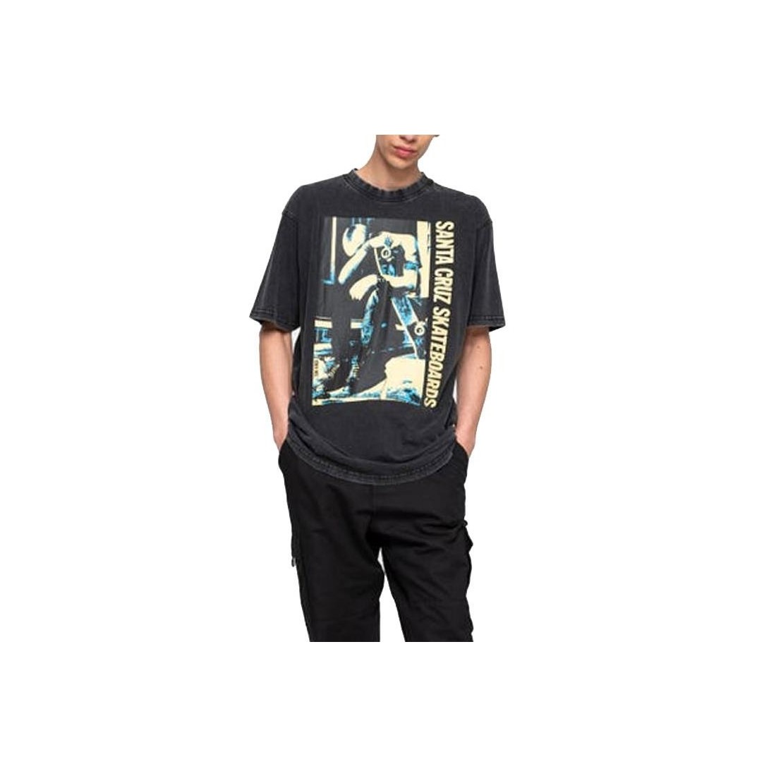 SANTA CRUZ KNOX PUNK TEE NEGRO