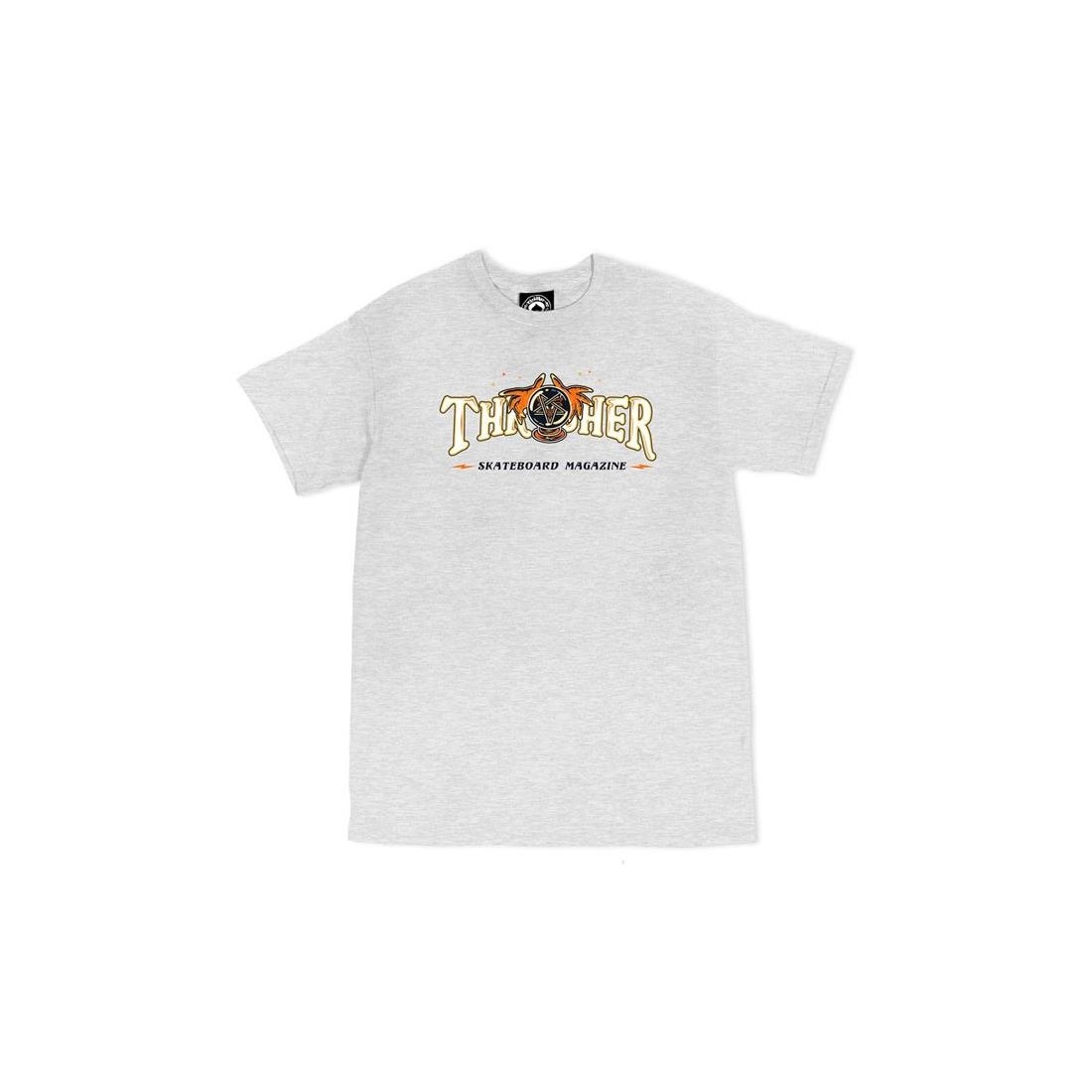 THRASHER FORTUNE LOGO TEE GRIS