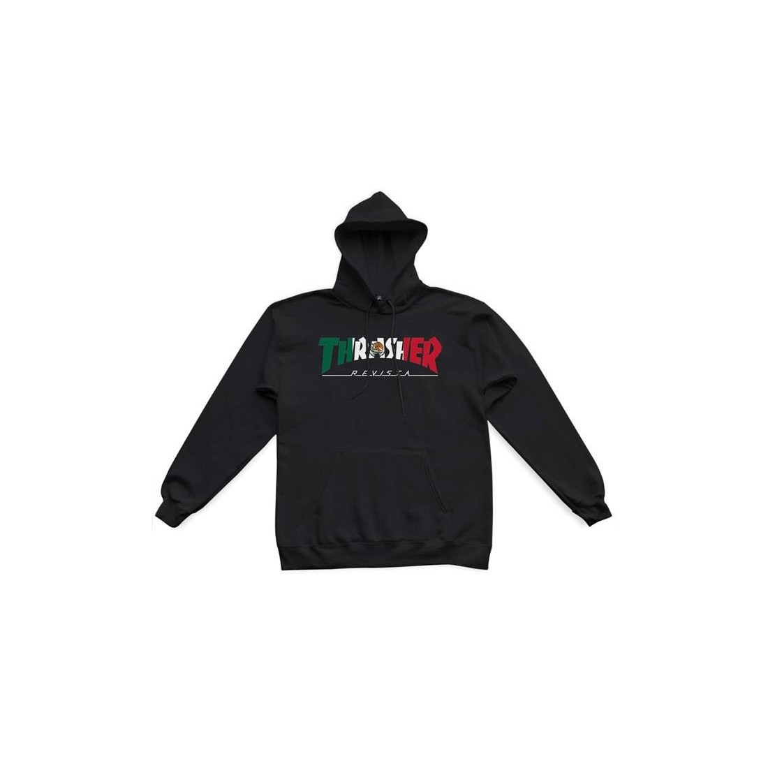 THRASHER MEXICO REVISTA HOODIE NEGRO