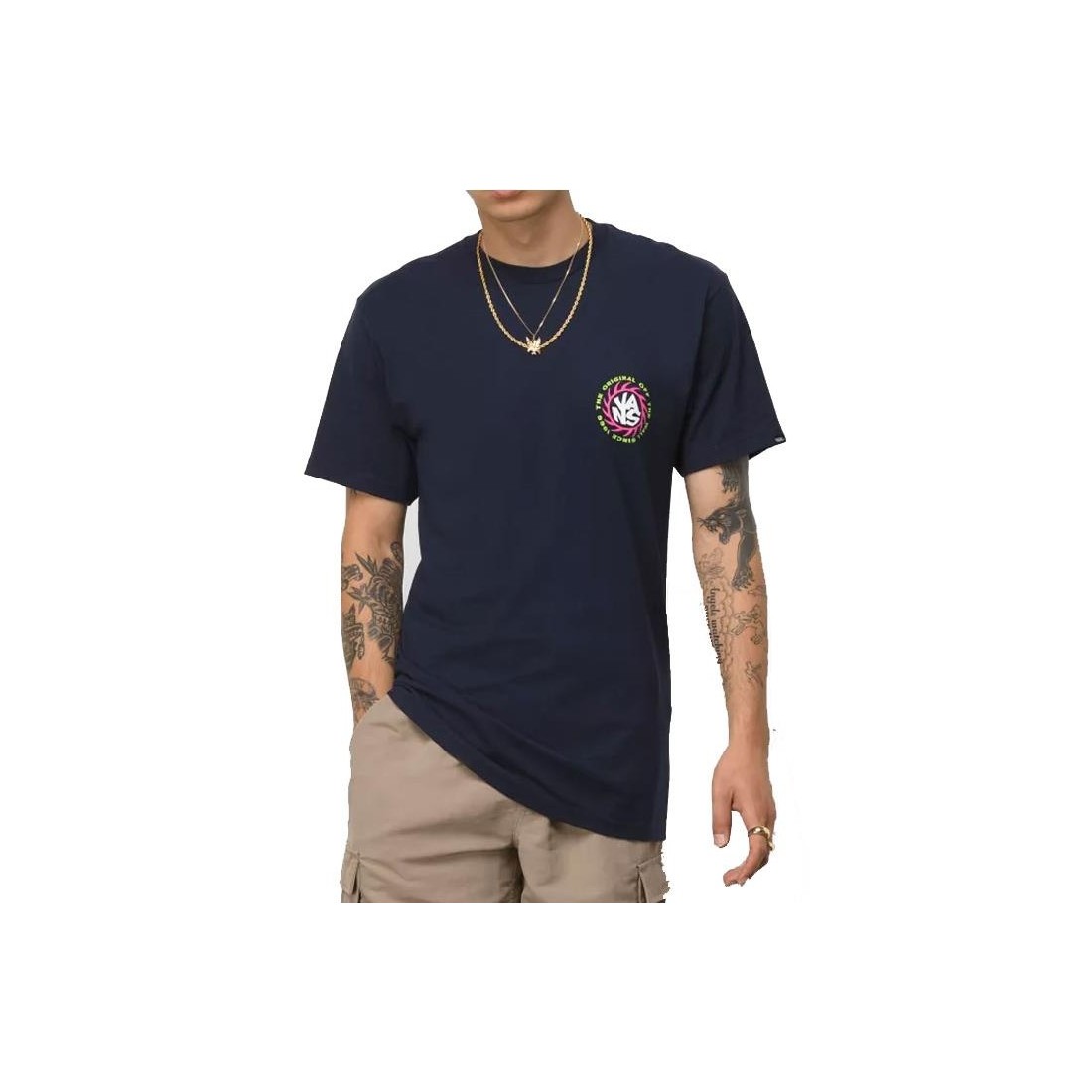 VANS SUMMER CAMP TEE AZUL MARINO