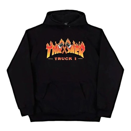 THRASHER TRUCK 1 HOODIE NEGRO