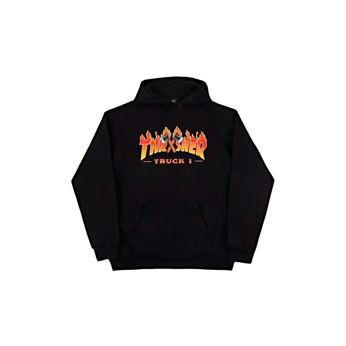 THRASHER TRUCK 1 HOODIE NEGRO