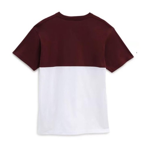 VANS COLORBLOCK TEE BLANCO