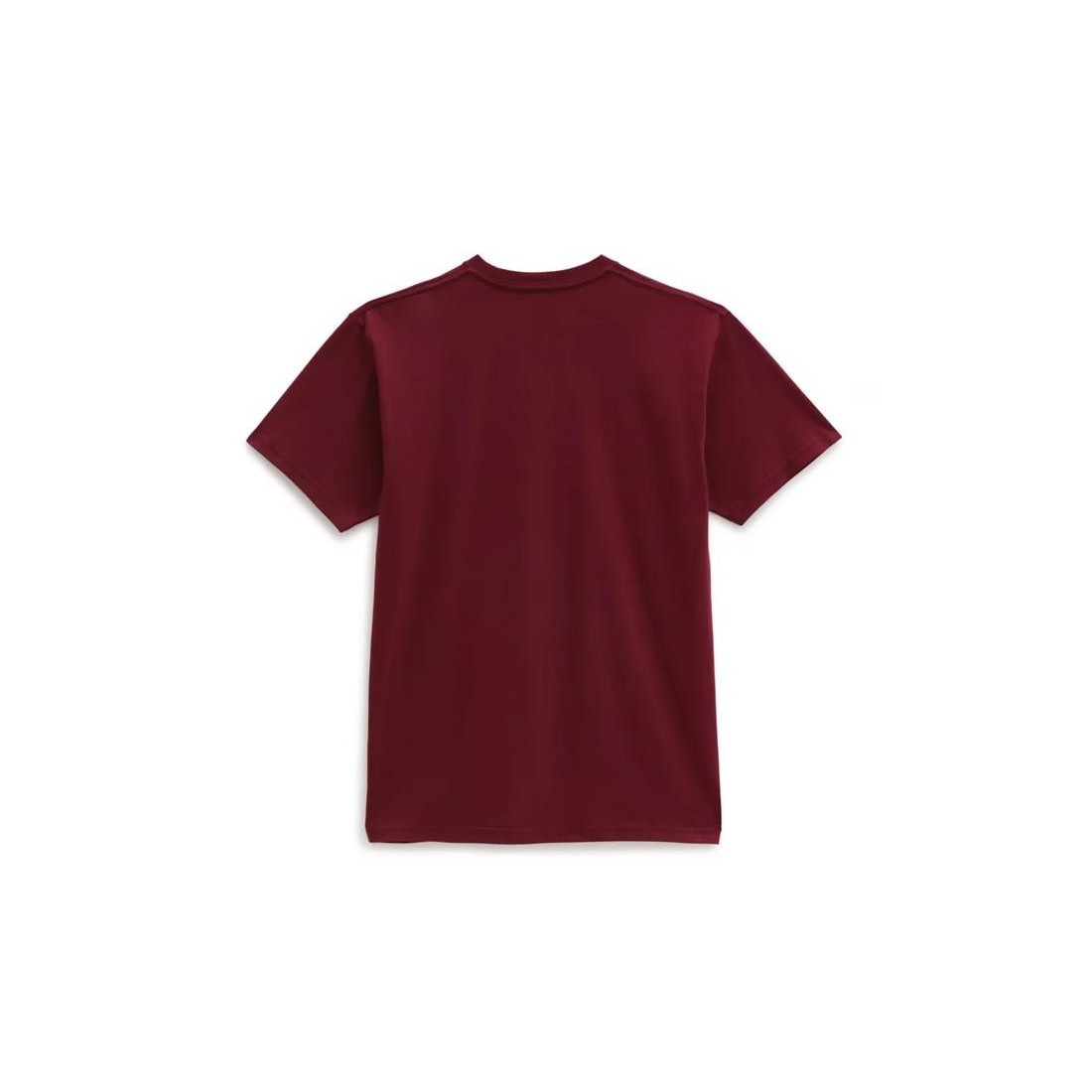 VANS LEFT CHEST LOGO TEE GRANATE