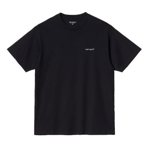 CARHARTT WIP SCRIPT EMBRO TEE NEGRO