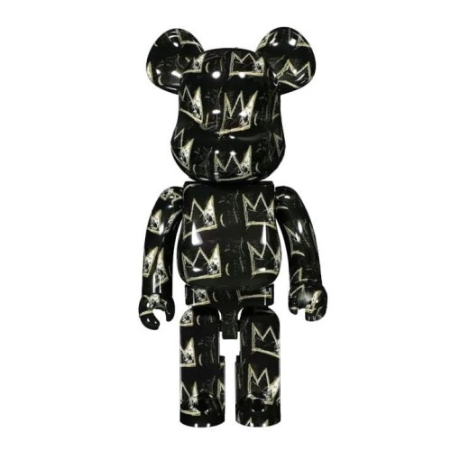 BEARBRICK BASQUIAT 8 1000 NEGRO