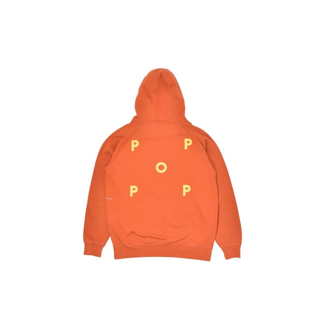 POP TRADING LOGO HOODED SWEAT TEJA