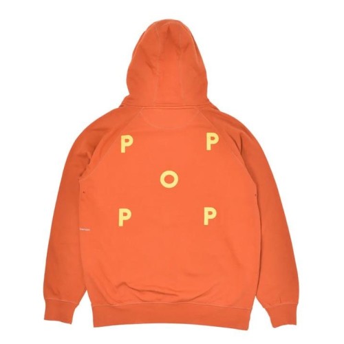 POP TRADING LOGO HOODED SWEAT TEJA