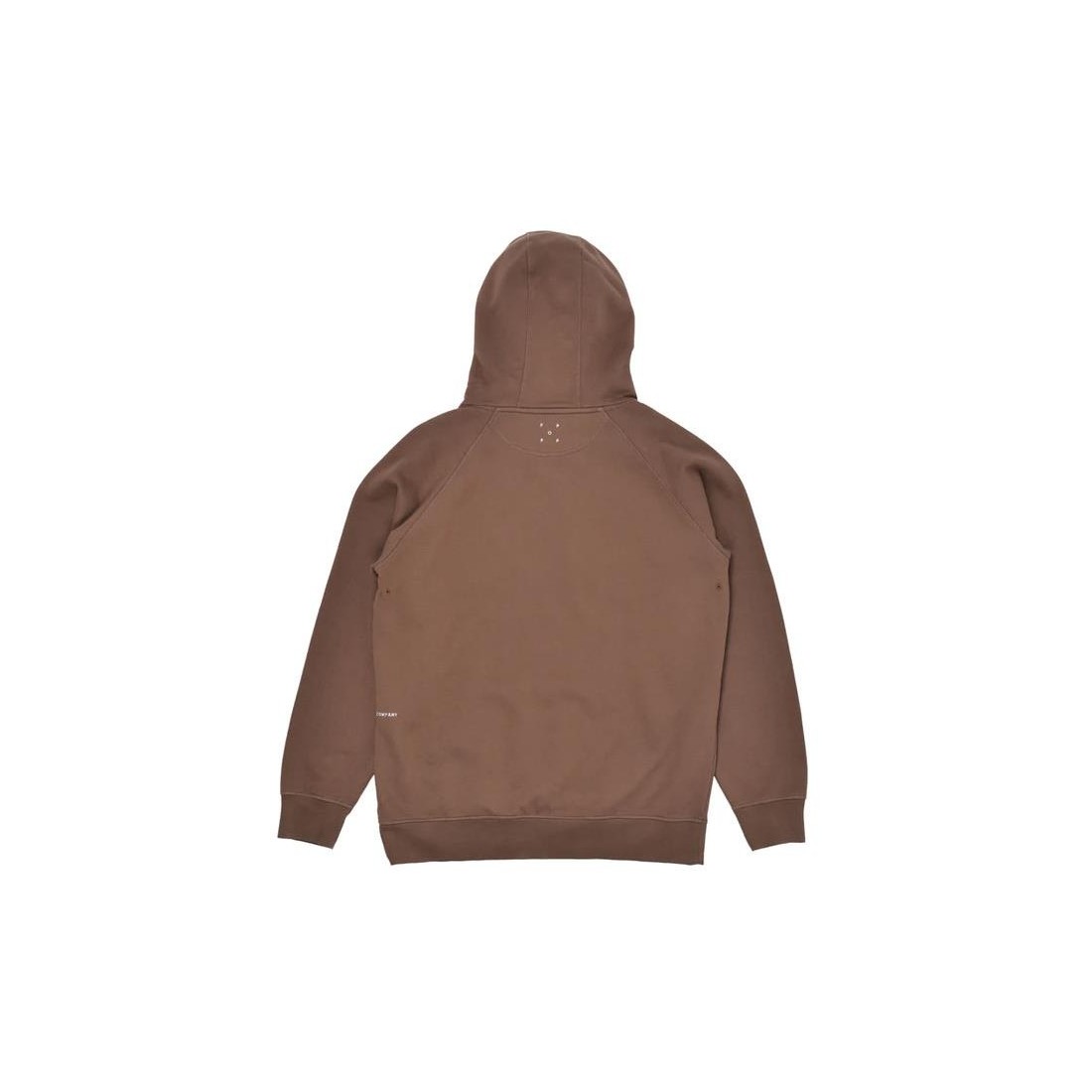 POP TRADING ARCH HOOD SWEAT MARRON