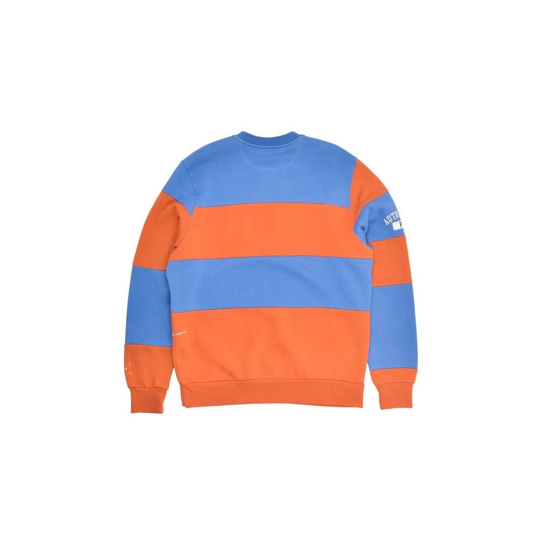 POP TRADING STRIPED HENLEY AZUL
