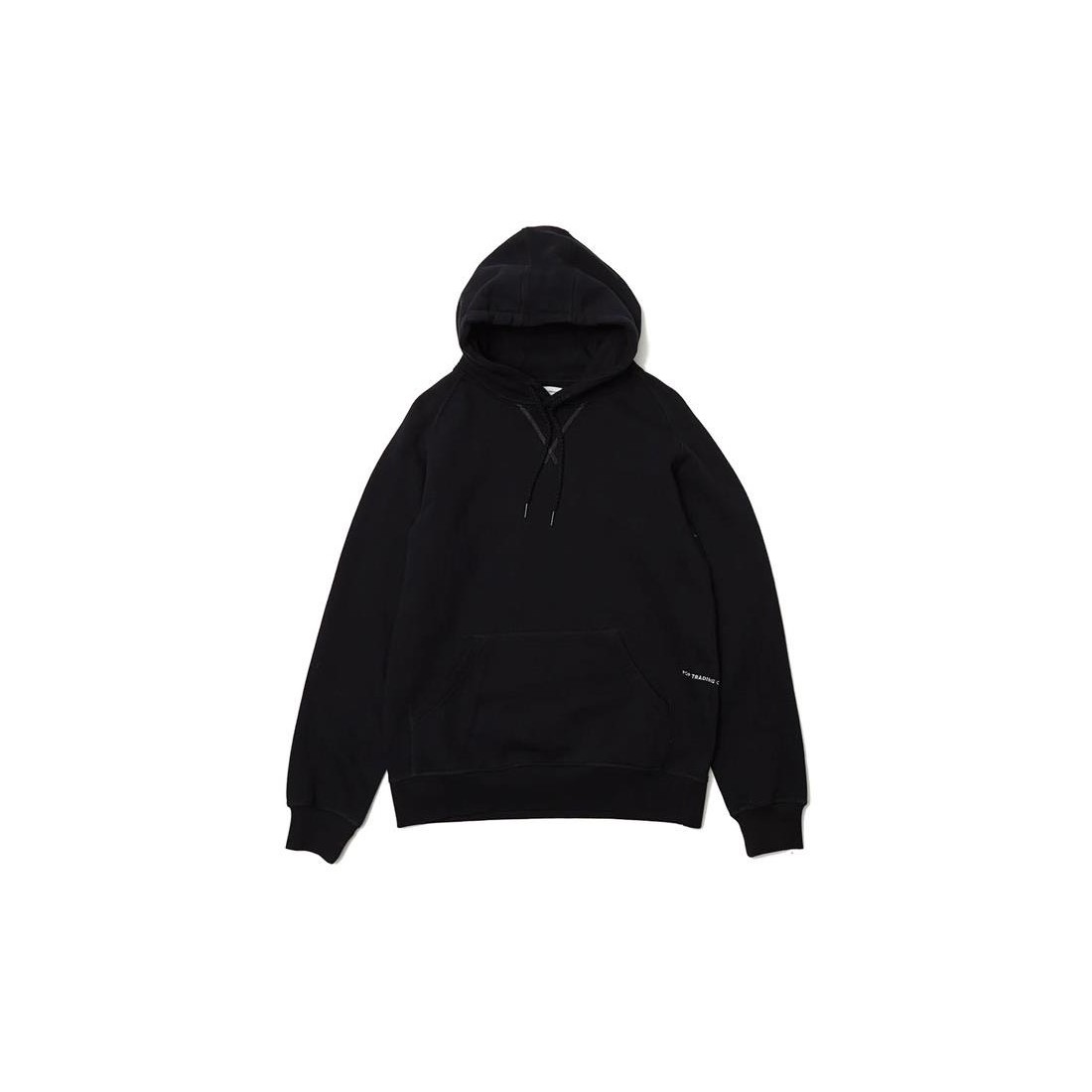 POP TRADING LOGO HOODED SWEAT NEGRO