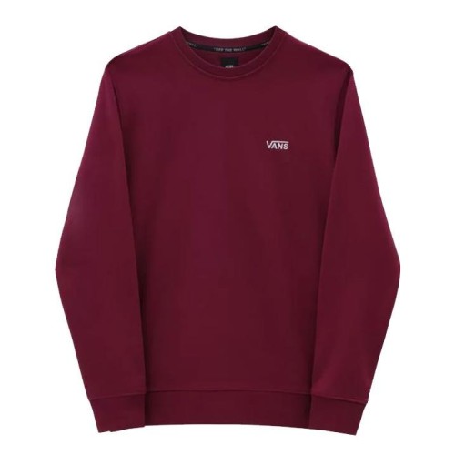 VANS CORE BASIC CREW FLEECE GRANATE