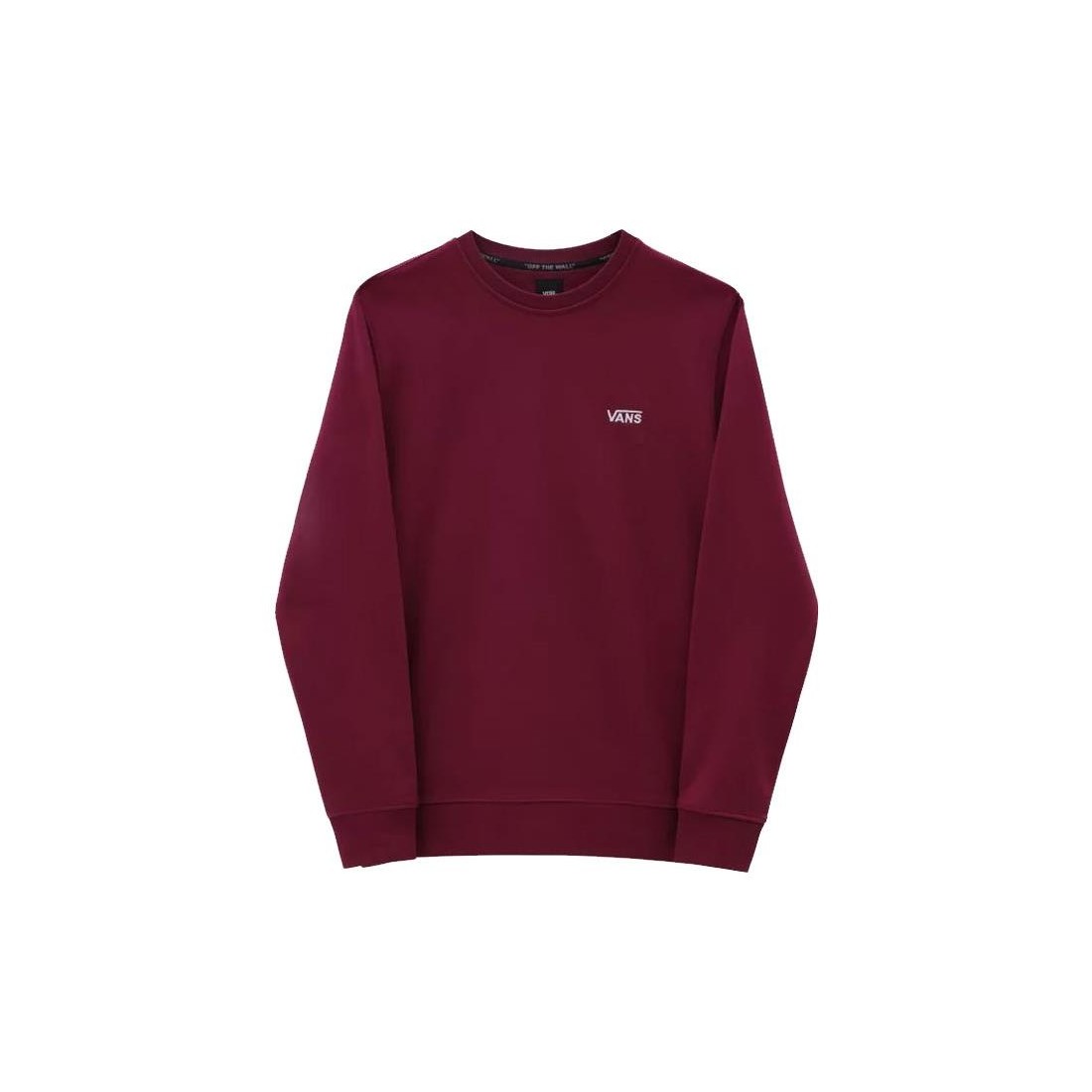 VANS CORE BASIC CREW FLEECE GRANATE