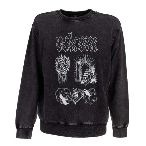 VOLCOM FA VADERETRO CREW NEGRO